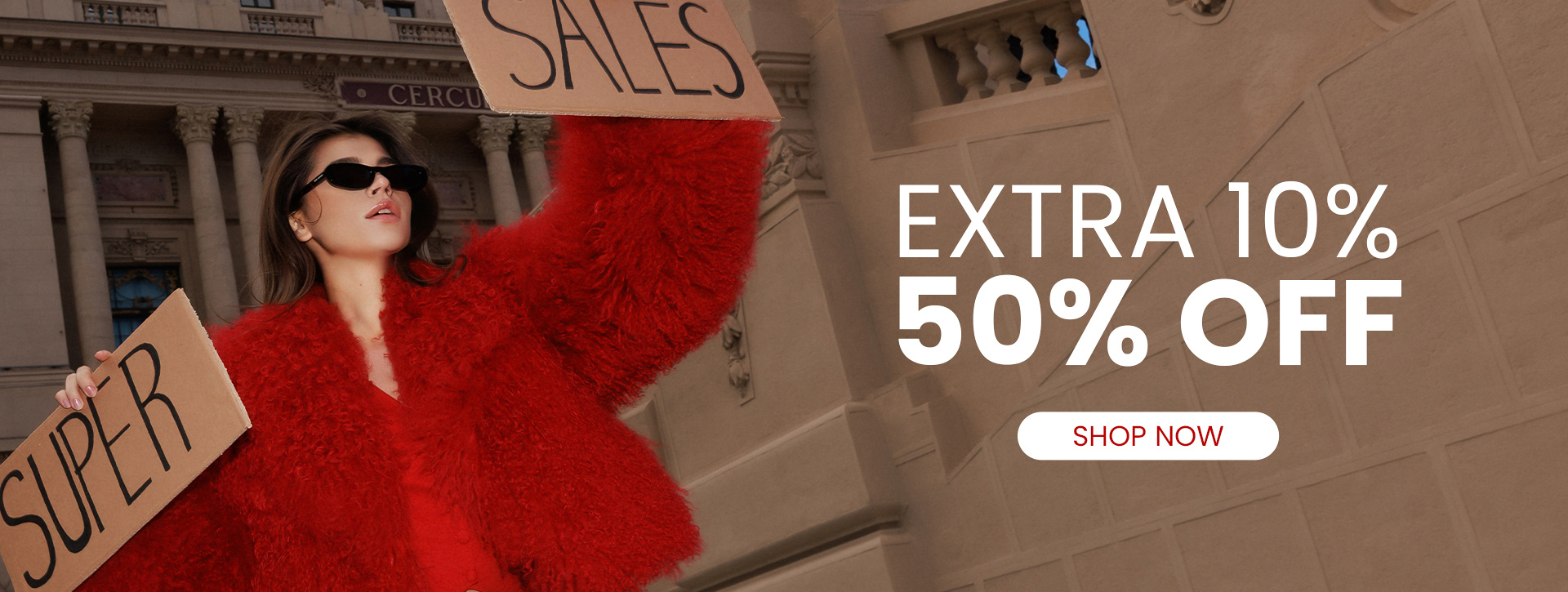 sales 50% off