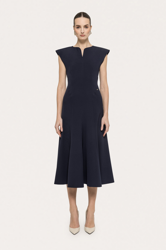 A-line midi dress