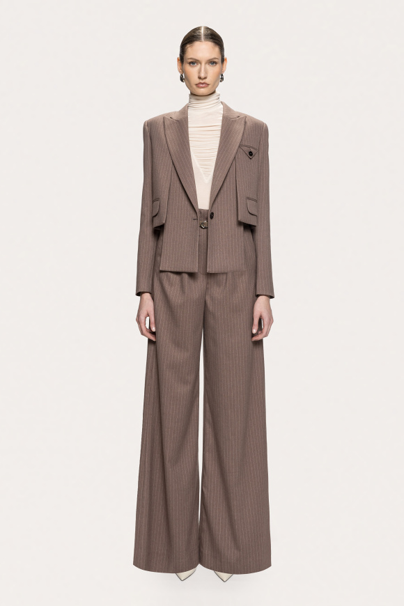 Pinstripe blazer