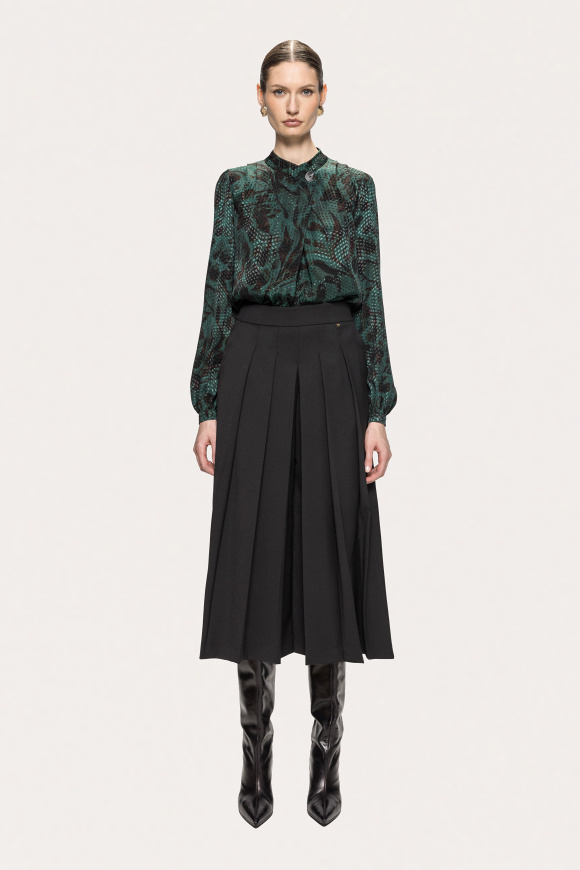 Floral print viscose top