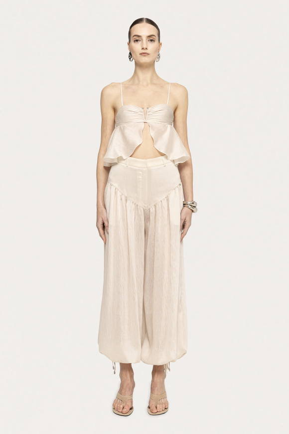 Lyocell balloon fit pants