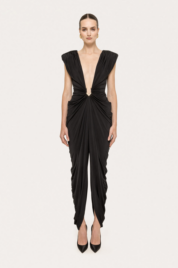 Ruched jumpsuit