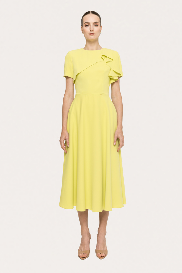 A-line midi dress