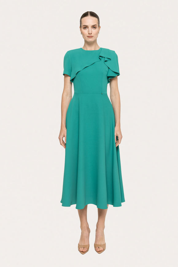 A-line midi dress