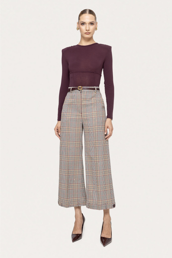 Tencel and wool top