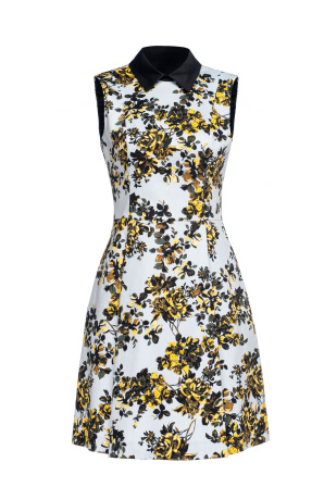 Floral print dress