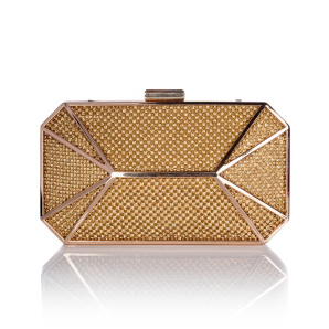Structured clutch with crystals