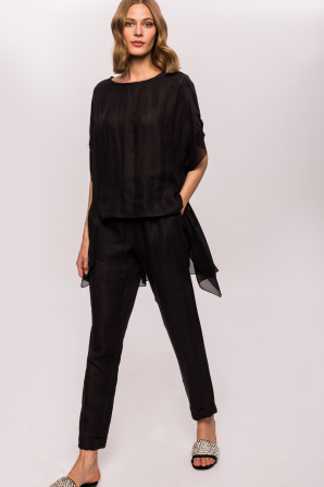 Linen and veil application top
