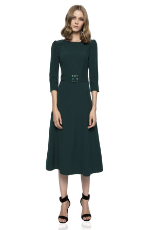 Waist jewelry cocktail dress