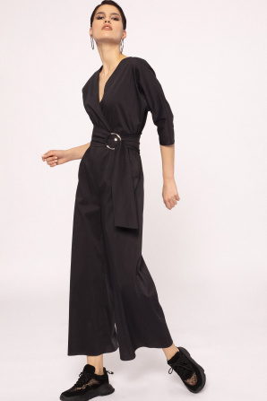 Cotton long jumpsuit
