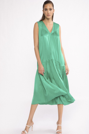 Viscose midi dress