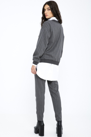 Lurex thread pants