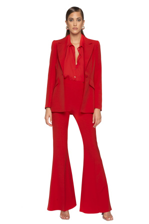 High waisted flare pants