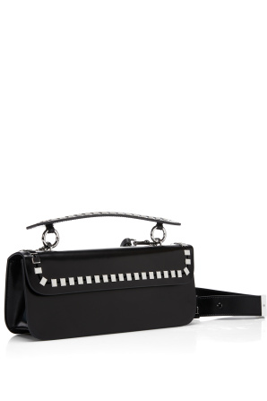 Leather shoulder bag