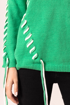 Oversized knit sweater