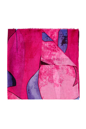 Printed viscose scarf