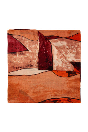 Printed viscose scarf