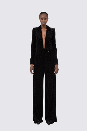 Velvet sparkle pants