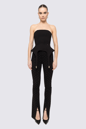 Corset-style top