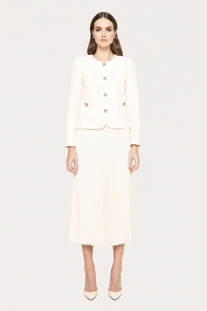 Bouclé suit jacket