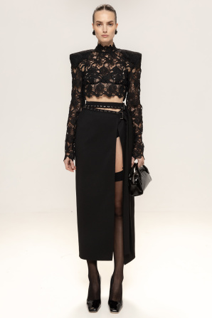 トップス andmary Clala layered set black The Claudina Top – LISA YANG