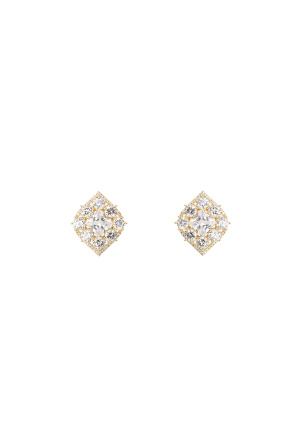 Crystal-embellished earrings