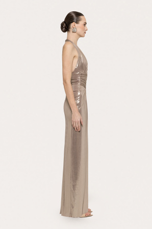 Backless maxi dress