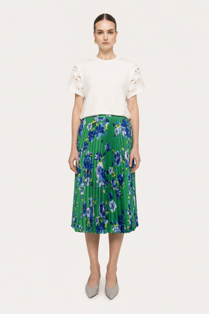 Embroidered cotton t-shirt