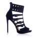 Strappy suede sandals