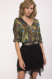 Camasa din vascoza cu print