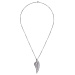 Angel wing pendant necklace