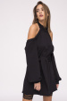 Rochie din bumbac cu spatele gol