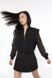 Mesh insert jacket