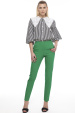Slim fit cotton pants