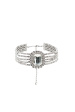 Oversized-crystal embellished choker necklace