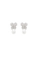 Cubic zirconia stud earrings