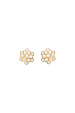 Faux-pearls stud earrings