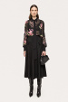Oversized chiffon shirt