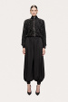 Embroidered beaded velvet jacket