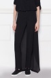 Black pants with back detail
