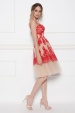 Evening Dress with tull and lace details