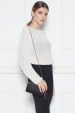 Silk white shirt