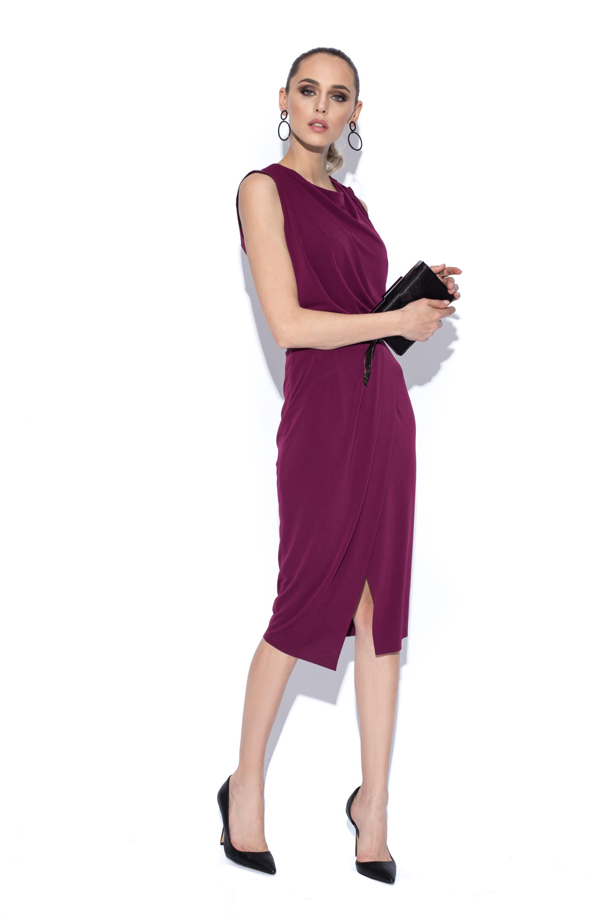 sachin and babi light blue dress Bordeaux WOMAN Mini Dress 3515290