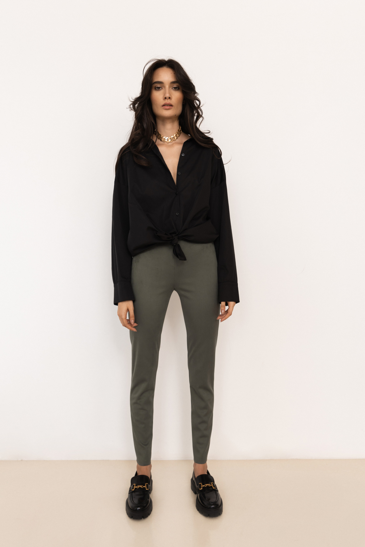 Spanx Faux Suede Leggings- OIive***FINAL SALE*** – Hand In Pocket