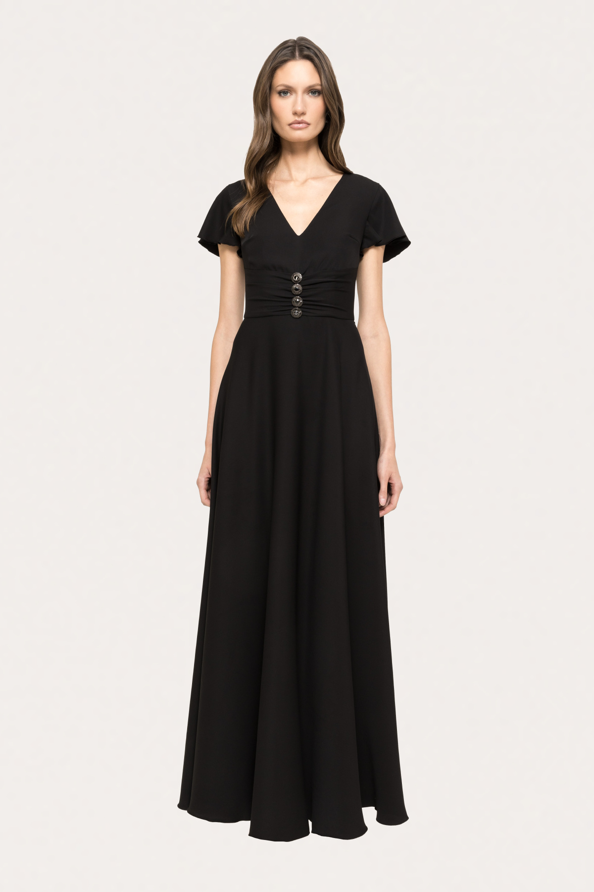 Crystal-embellished maxi dress | RS13160 | NISSA