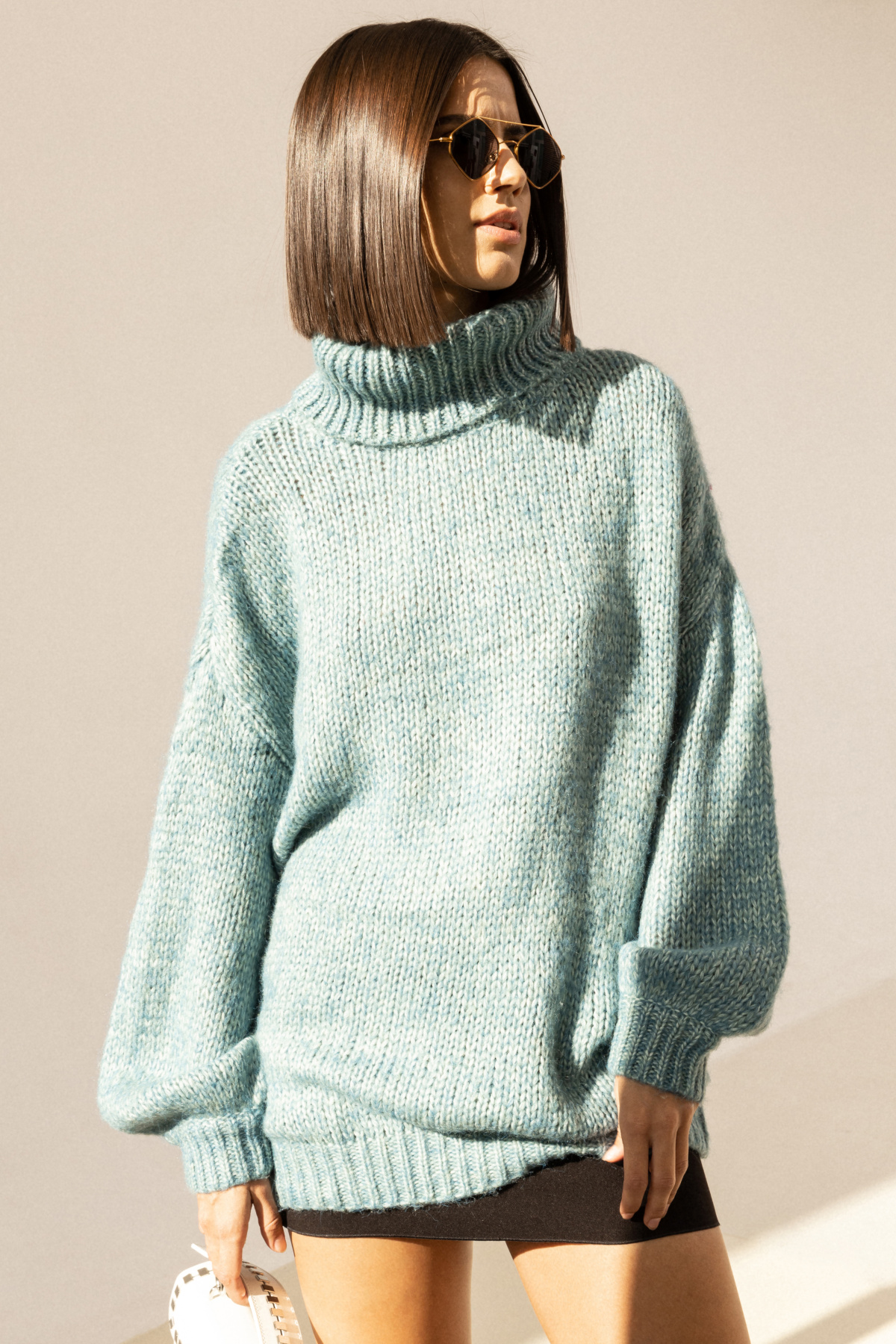 Turtleneck oversized sweater | EXPLV7 | NISSA