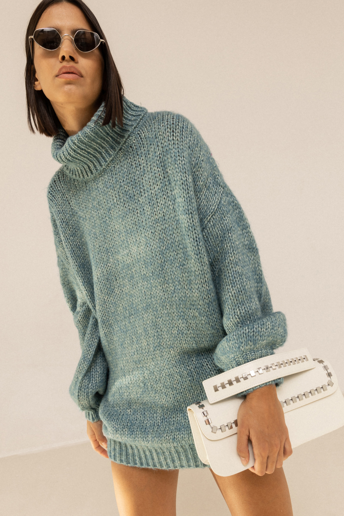 Turtleneck oversized sweater | EXPLV7 | NISSA