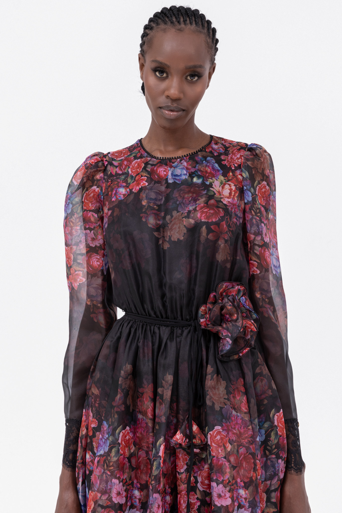 Organza Midi Dress / 