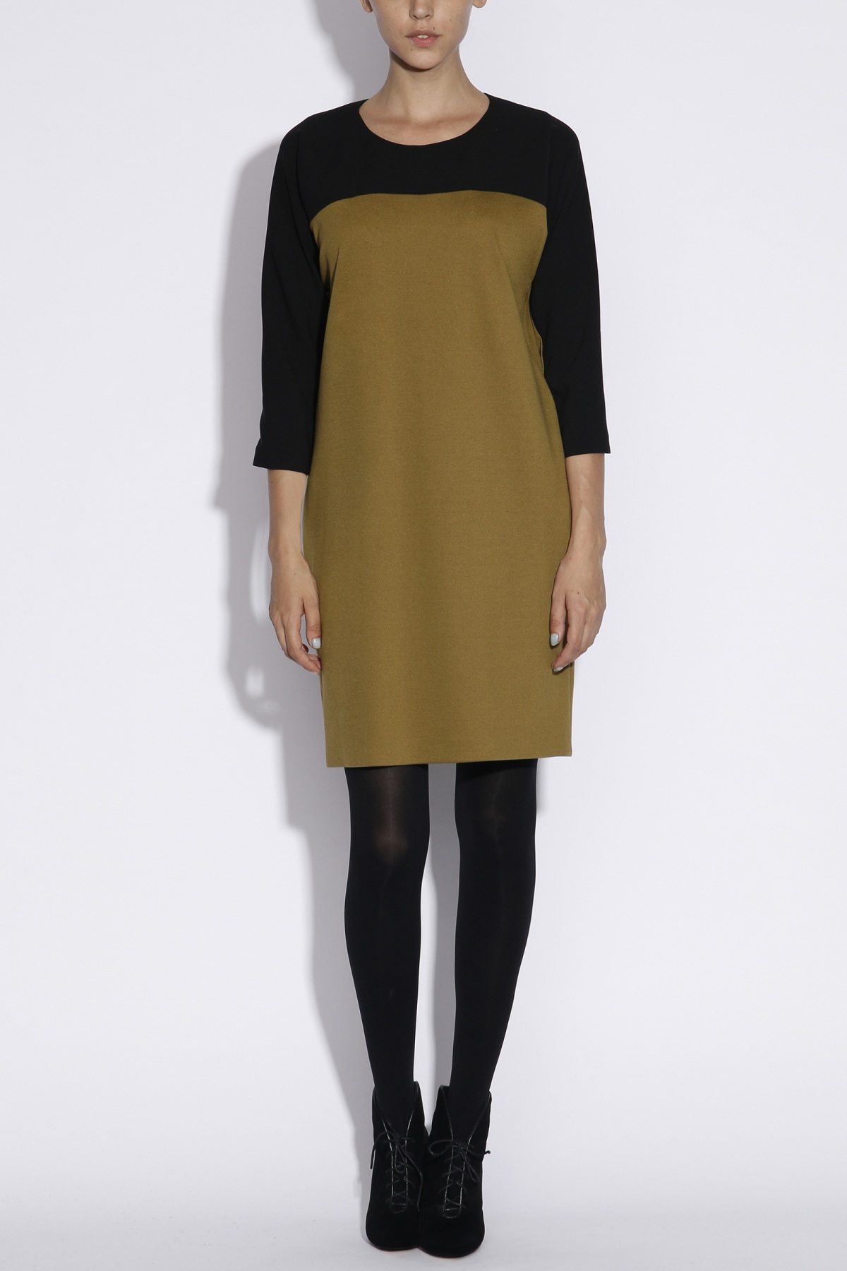 Casual dress with 3/4 sleeve RZ6485 NISSA